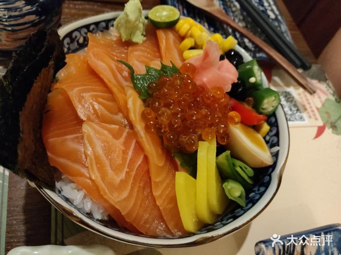 相扑猫海鲜丼饭专门店(新乐路店)三文鱼亲子饭图片 第612张