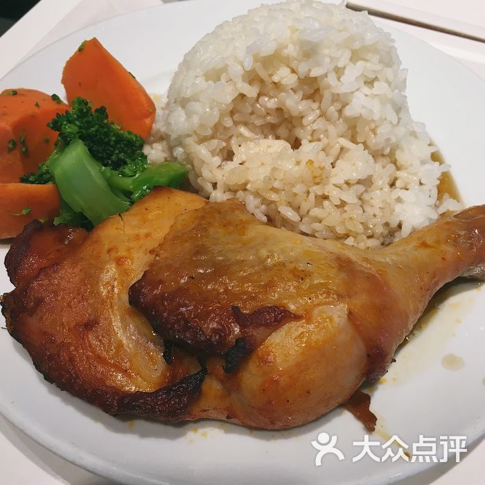 宜家家居餐厅鸡腿饭图片 - 第2张