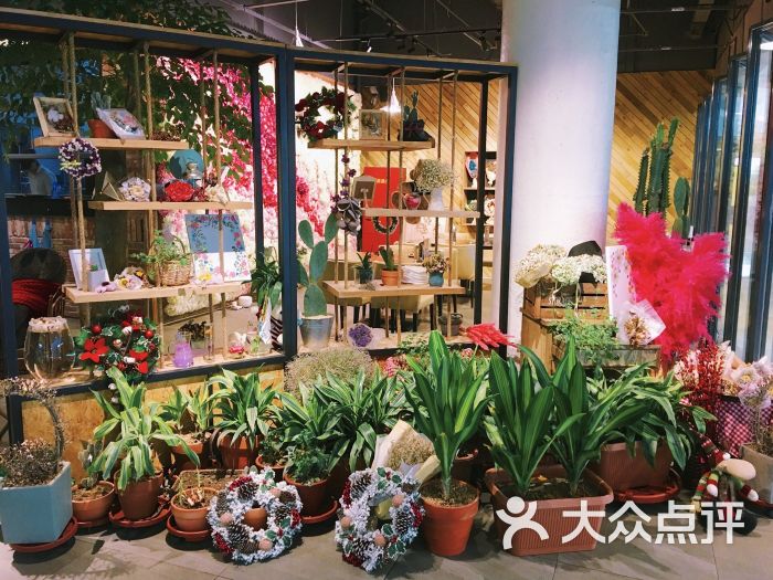 花元素鲜花主题餐厅(皇城恒隆广场店)门面图片 - 第3张