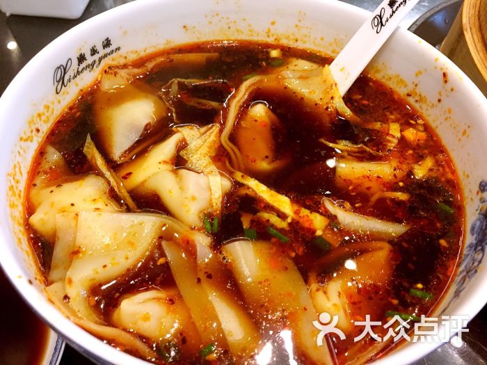 红汤馄饨
