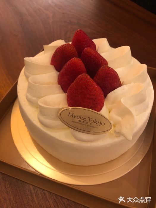 布歌东京mvuketokyo(太古汇店)水果奶油蛋糕(冬季草莓款)图片