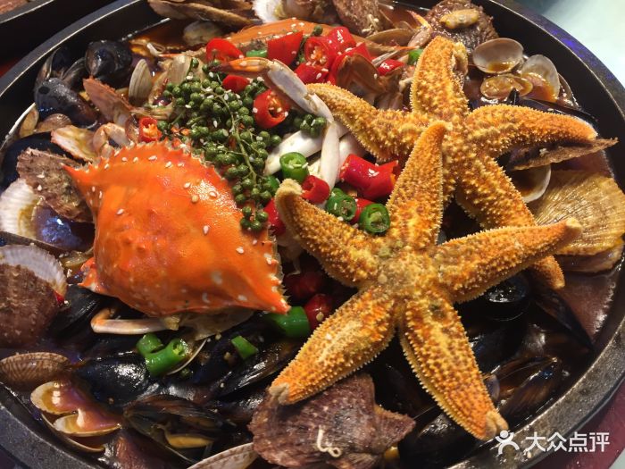 横行的螃蟹海鲜烧烤主题餐厅(山大路店)虾兵蟹将图片 - 第120张