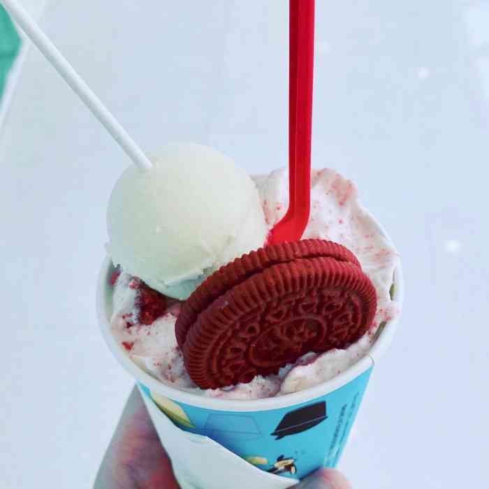 dq dairy queen(融创茂店)-"在他家买的冰淇淋蛋糕,优
