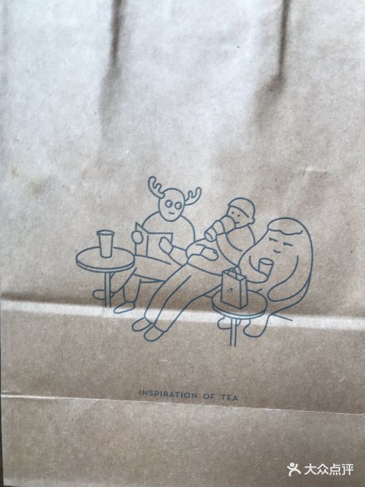 喜茶(美罗城店)包装袋图片