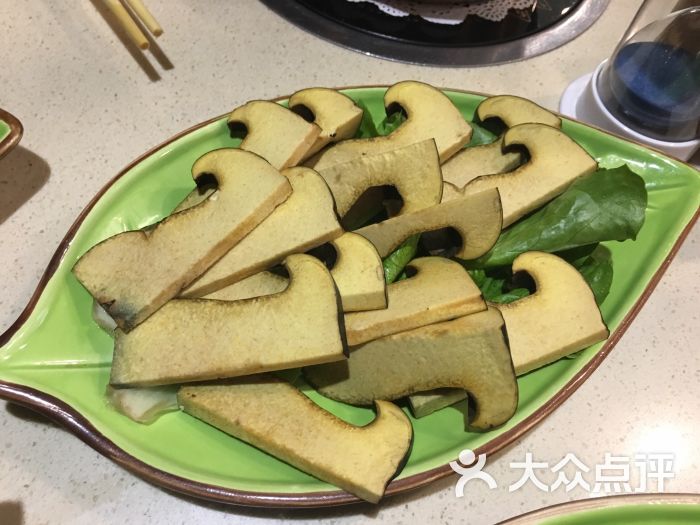 一叶一世界藏茶蔬食火锅(万科·钻石广场店)牛肝菌图片 第2张