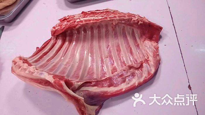 新鲜羊排