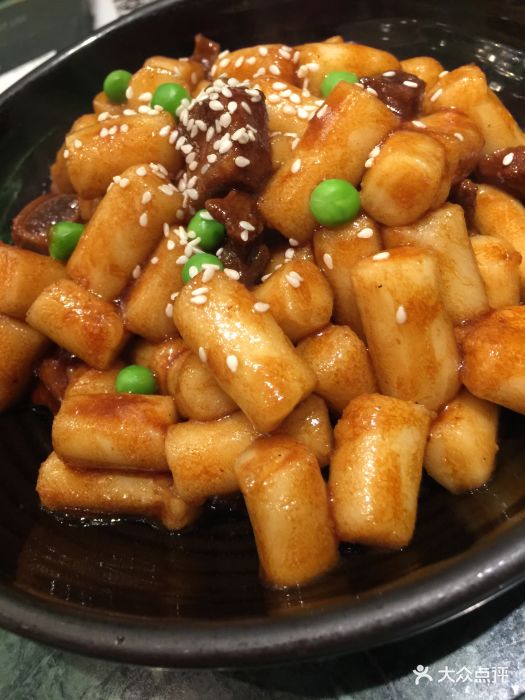 新白鹿餐厅(百联西郊店)-仔排炒年糕图片-上海美食-大众点评网