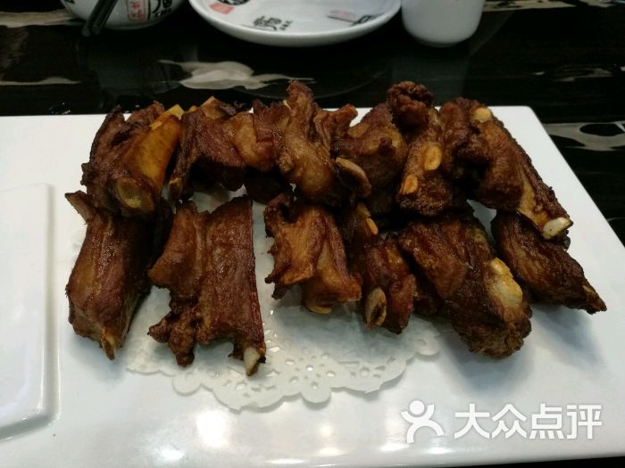 蒜香羊排