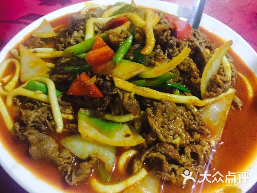 爆炒牛犊肉