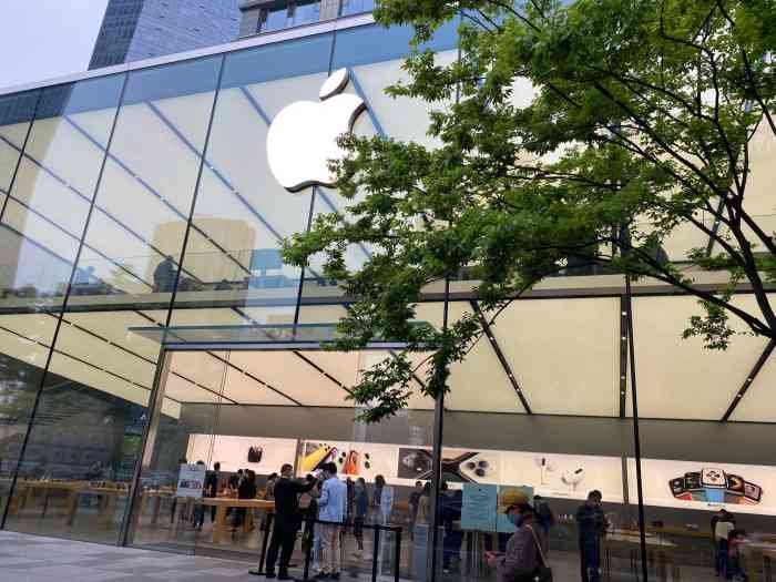 apple零售店(杭州万象城店"在杭州 除了西湖边的苹果旗舰店 万象城