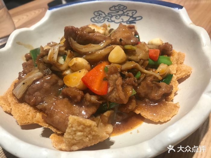 大厨小馆(阳阳国际店)-锅巴牛肉图片-西安美食-大众点评网