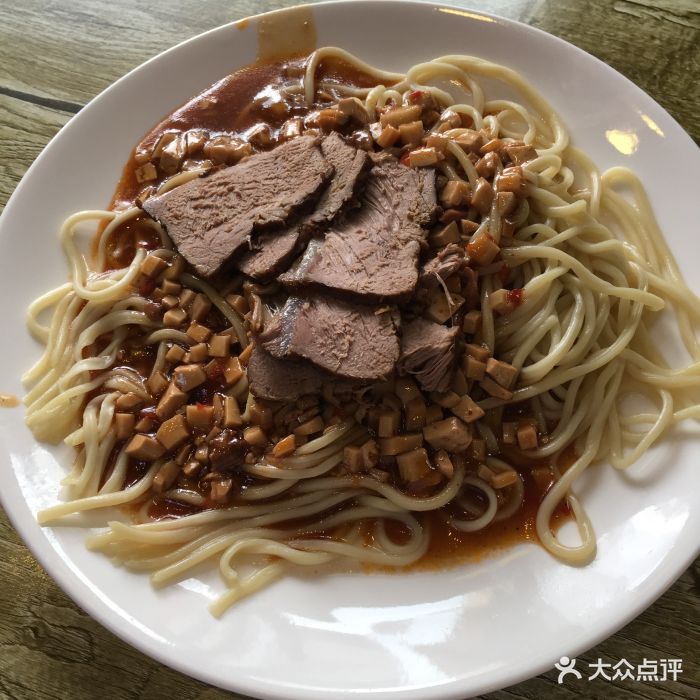 驴肉黄面