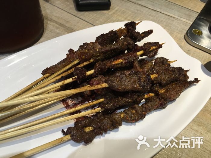 烤牛肉串