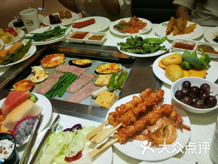 伊尔曼都烤肉自助餐厅(万达店)我们拿的食物图片 - 第59张