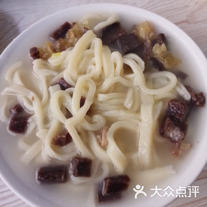 肉干面