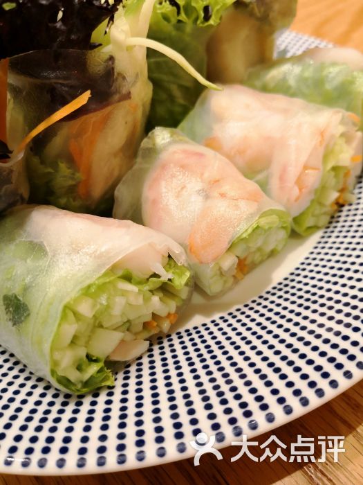 鲜虾米饼卷