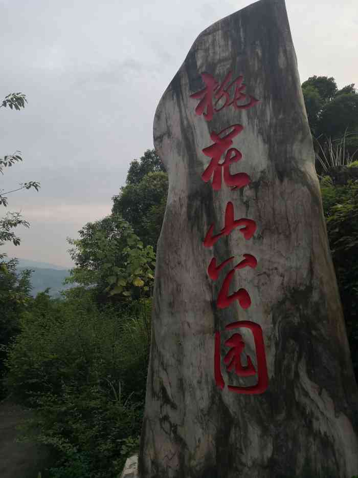 武隆江北的桃花山公园,好久没去过了,高中去过一次,大二去过一次,但是