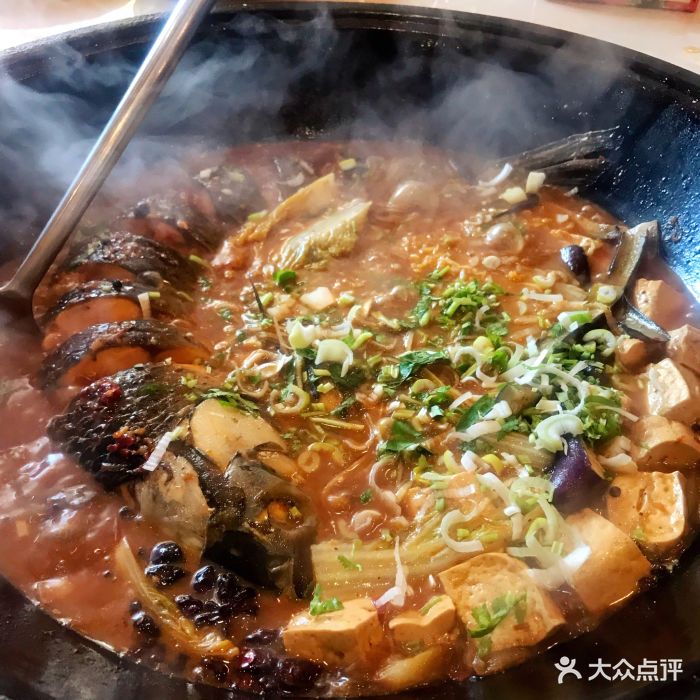 姚稷大铁锅-铁锅炖鱼-菜-铁锅炖鱼图片-上海美食-大众