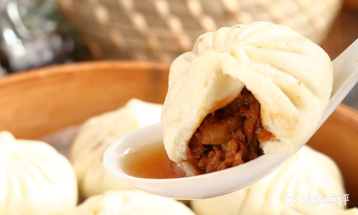 老胜香精品小笼包(新兴路店)-秘制酱肉包-菜-秘制酱肉
