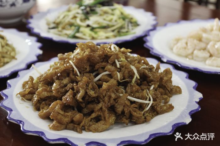 八爷手擀炸酱面(汉沽店-糖醋面筋-菜-糖醋面筋图片-天津美食-大众