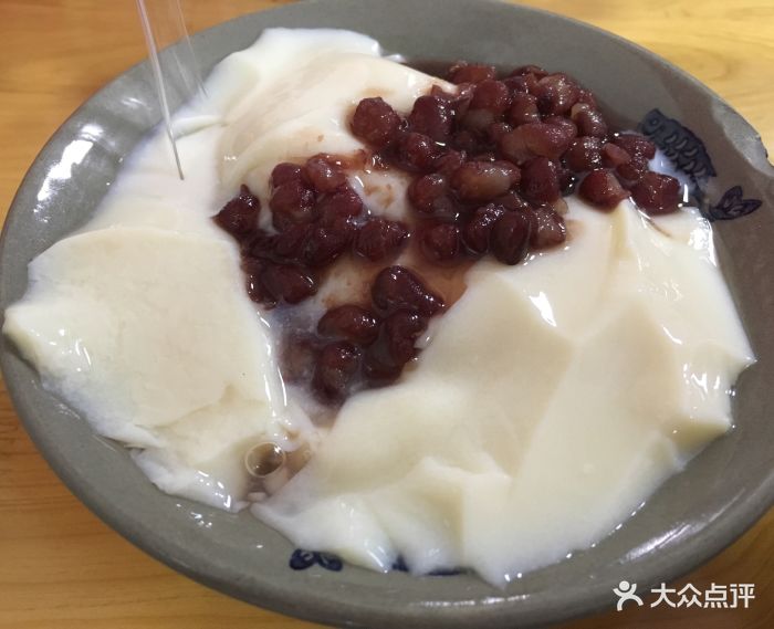 红豆白雪冰豆花