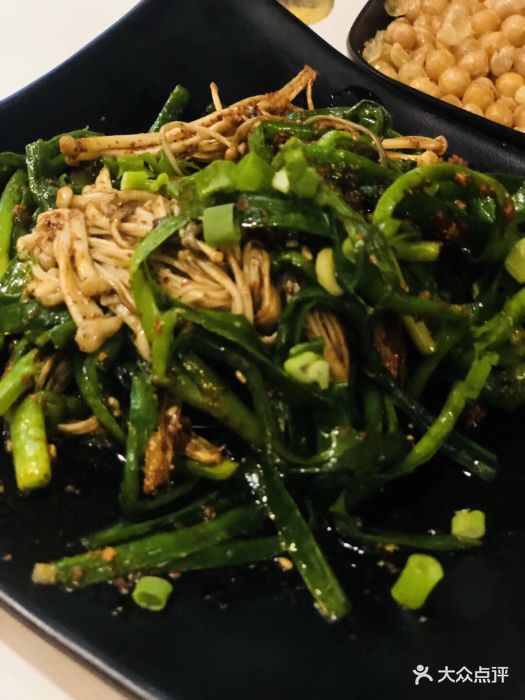 饮飨传统烧烤店韭菜金针菇图片 - 第112张