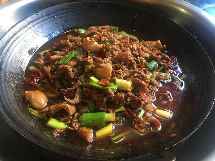 平安特色虾酸牛肉馆-"一味让我吃过惦记了几年的特色菜,几年前来.
