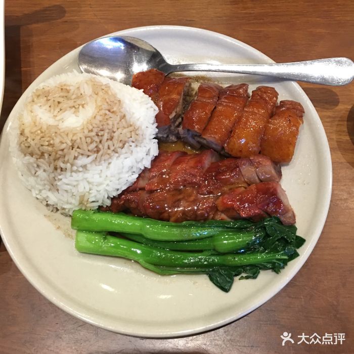 悦萃港式茶餐厅(五棵松华熙店)烧鸭叉烧双拼饭图片 - 第614张