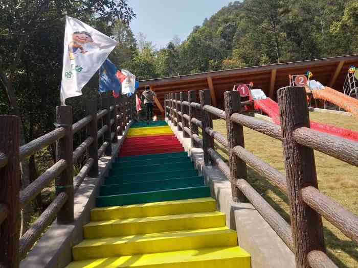 临海江南大峡谷景区-"大老远跑来这边滑草场玩哈哈哈.