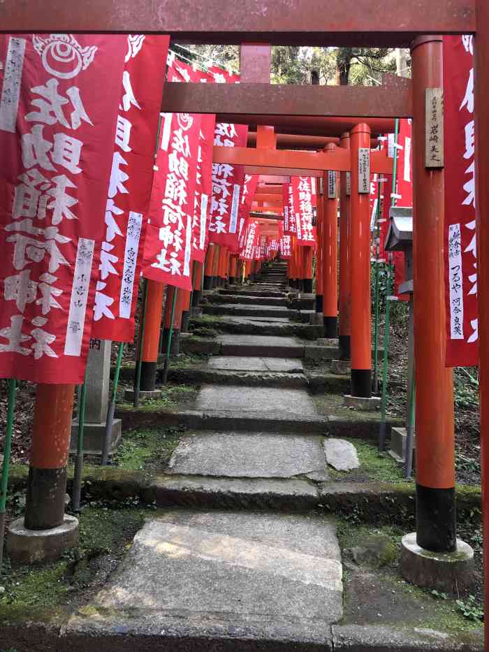 佐助稻荷神社-"在钱洗弁财天附近的小神社,听朋友说是