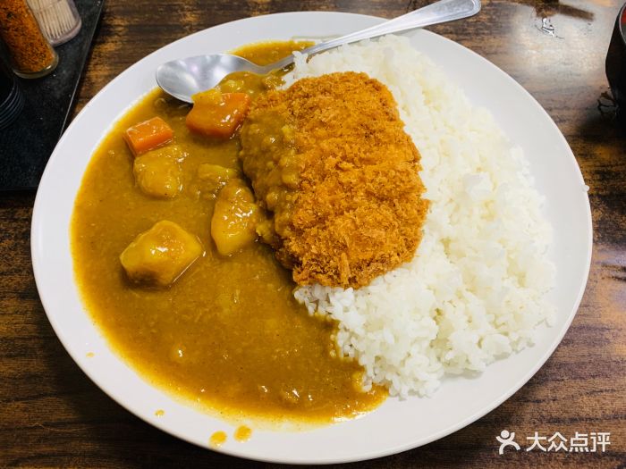 吉列猪扒饭