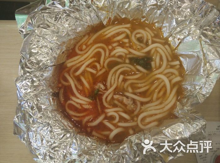 锡纸鱿鱼土豆粉