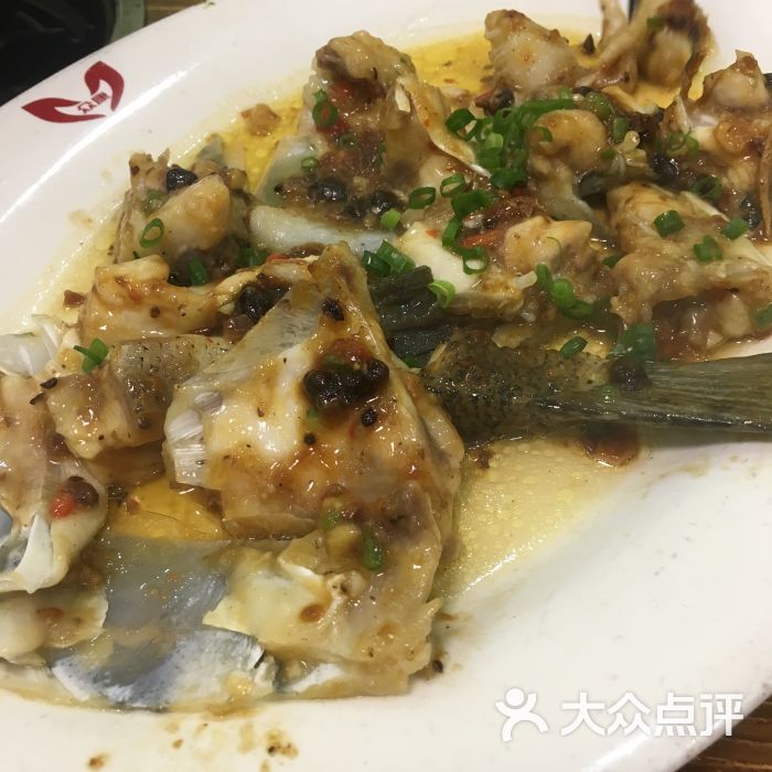 豉油蒸鲫鱼骨