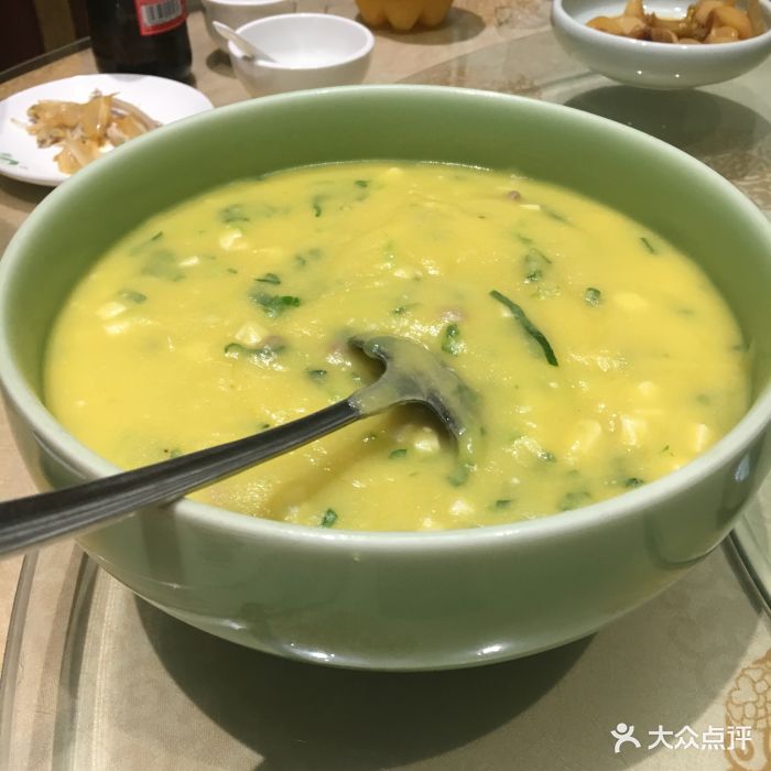 玉米青菜羹