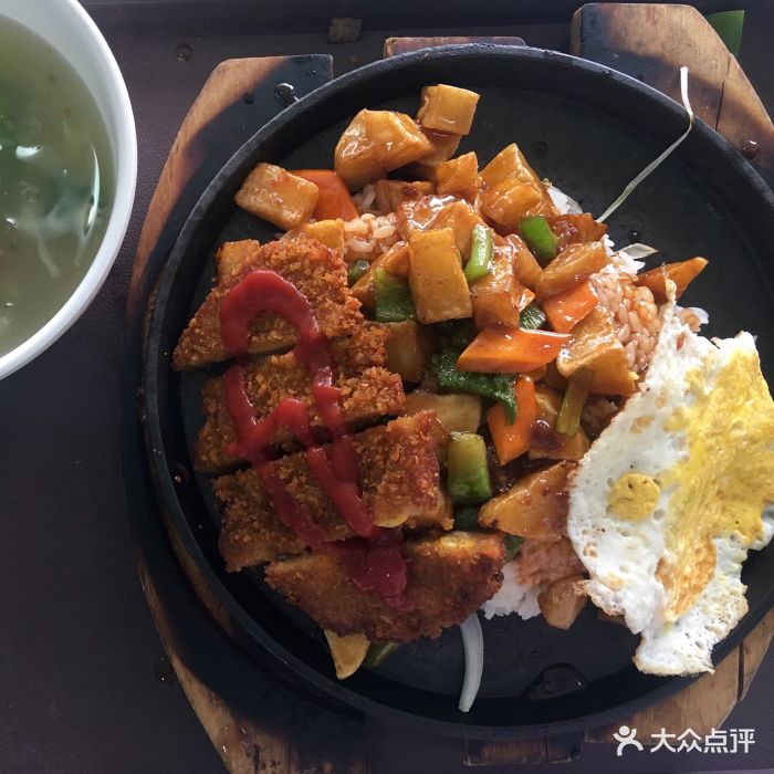 首都师范大学学生第五食堂-铁板鸡排饭图片-北京美食-大众点评网