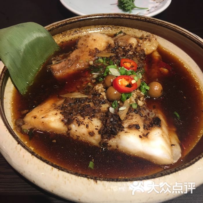 甘树子豉汁蒸鱼