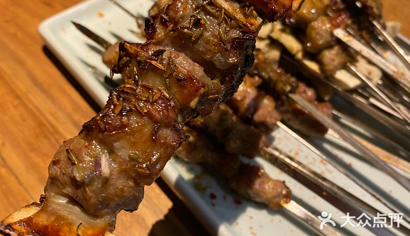 实名pick永定门电烤串的羊肉串,羊肉筋,味道真的太赞了!