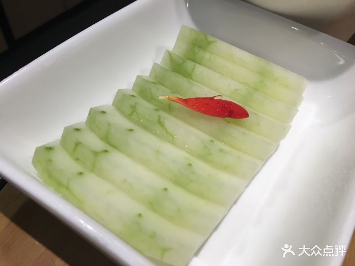 海底捞火锅(九眼桥店)冬瓜片图片 - 第4331张