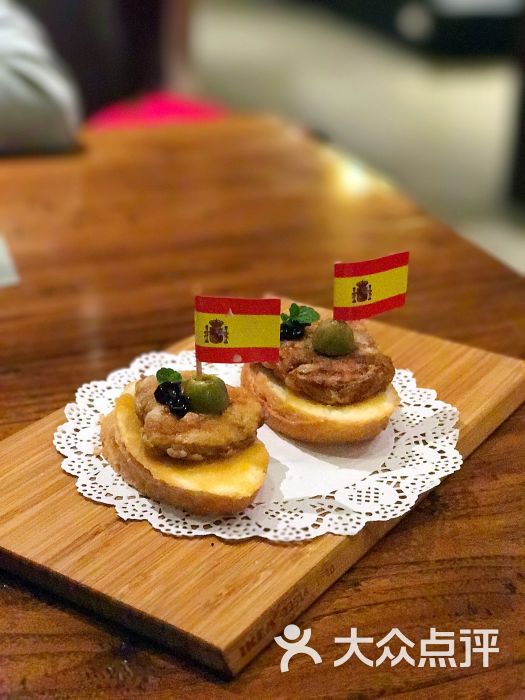 三尺search西班牙美食餐厅(优品道广场店)鹅肝苹果酱tapas图片 - 第1