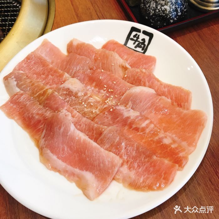 牛角日本烧肉(合生汇店)松坂猪肉图片