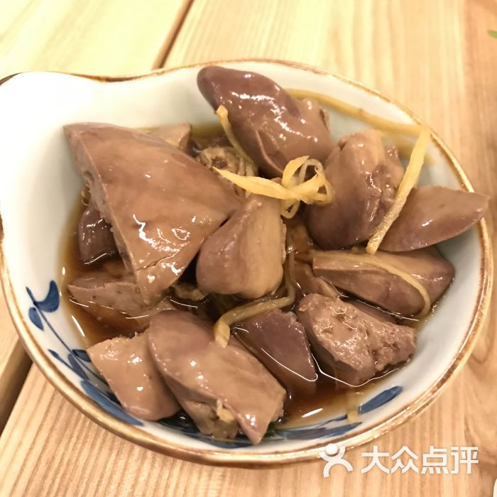 月见和食厨房(银河购物中心店)姜丝煮鸡肝图片 - 第2张