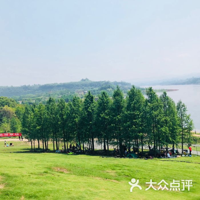 长寿湖钓鱼岛露营基地