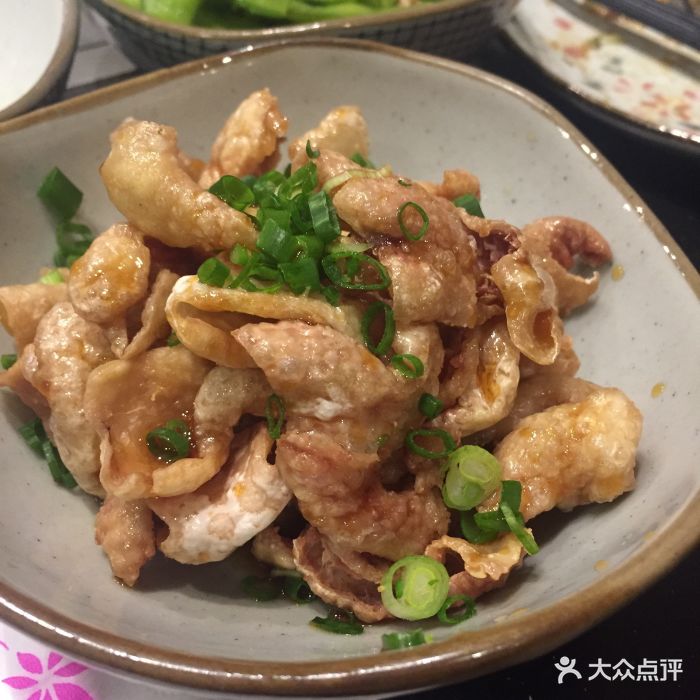 花月铁板烧(体育东路店)炸鸡皮图片