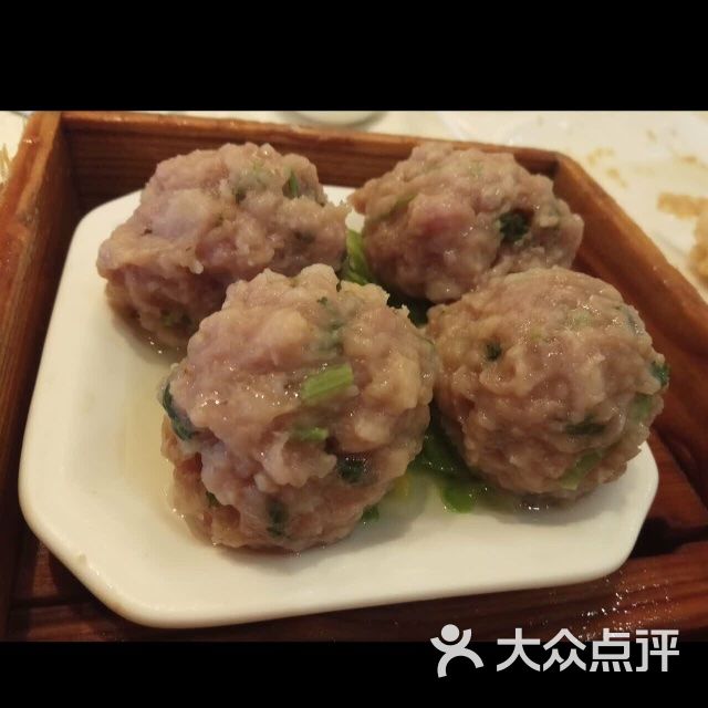 香菇蒸肉丸