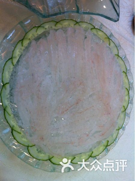 渔村皇宫(迎宾路店)-巴鱼(河豚)刺身-菜-巴鱼(河