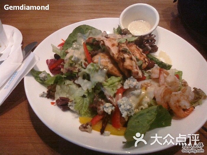 蓝纹芝士鸡肉色拉-Magneto13的图片