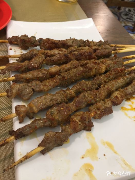 拜格里格新疆餐厅烤羊肉串(1串)图片