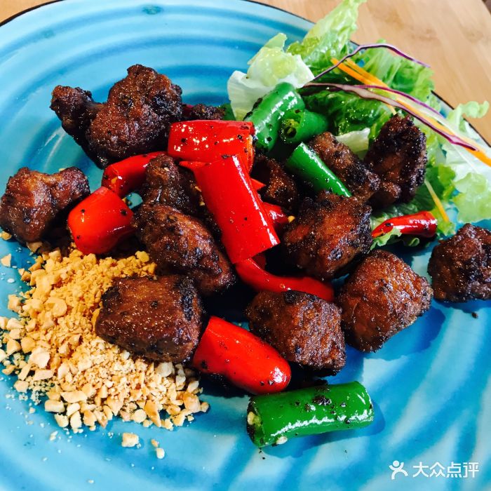 大茴香越法料理(大悦城店)法式黑椒牛肉粒图片 - 第412张