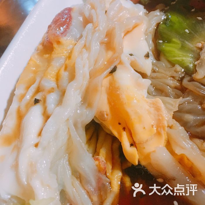 广味腊肠鸡蛋肠粉