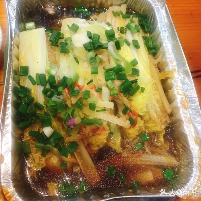 的士码头烧烤锡纸娃娃菜图片